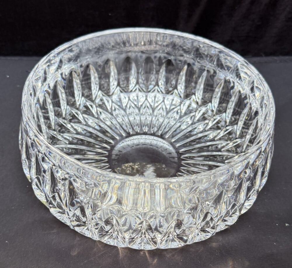 VINTAGE Gorham HEAVY Full Lead-Crystal Bowl Althea Pattern W. Germany